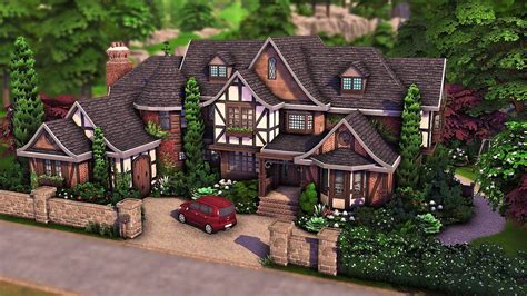 sims 3 tudor house|Large Tudor House by Y33haw .